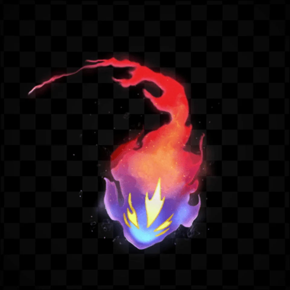 Stylized fire effect for After Effects