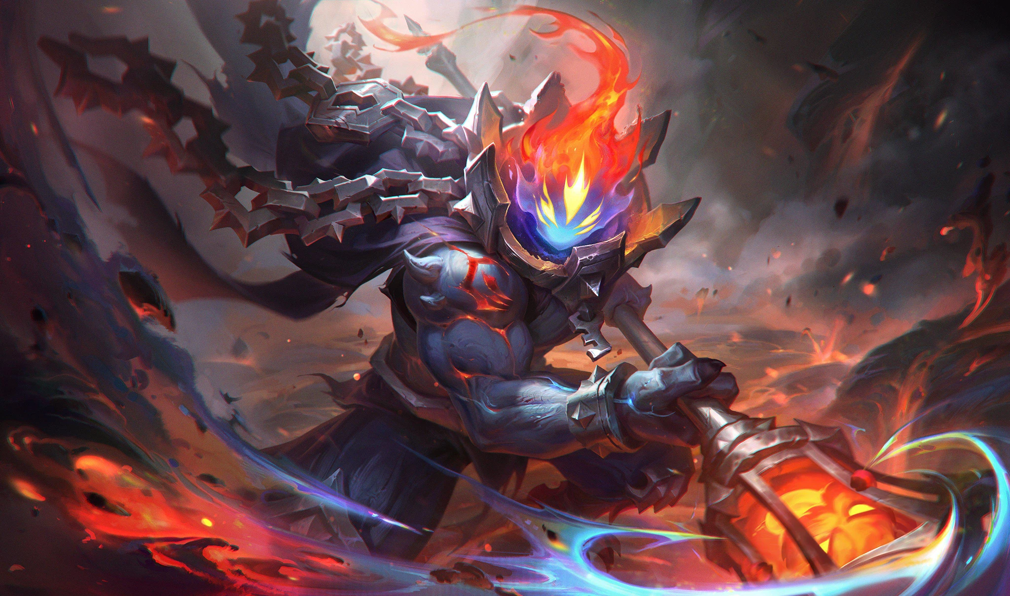 Original Jax illustration by Riot Games